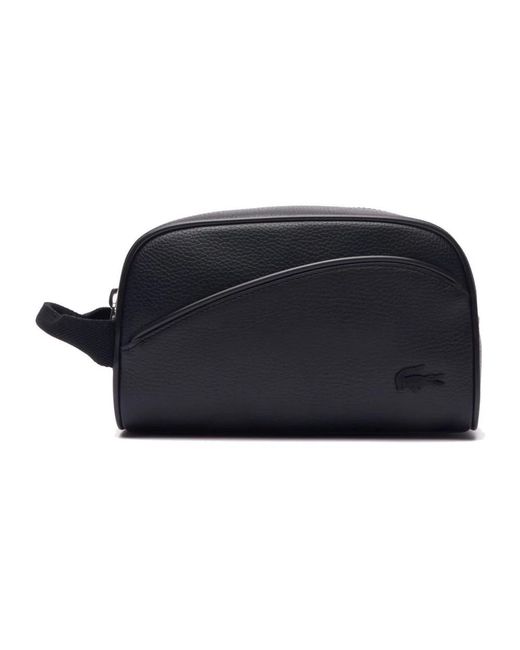 Lacoste Black Toilet Bags