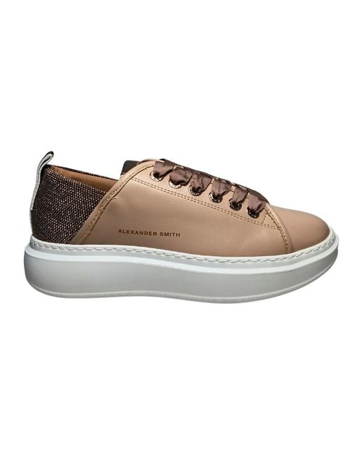 Alexander Smith Gray Sneakers