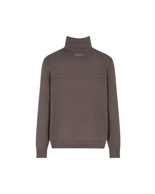 ARMANI EXCHANGE Brown Turtlenecks for men