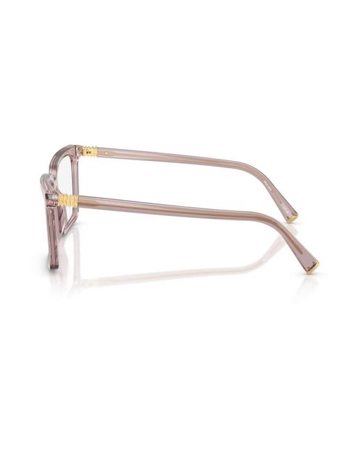 Miu Miu Metallic Mu 08Xv 12W1O1 Optical Frame