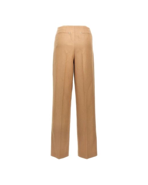 Fendi Natural Wide Trousers