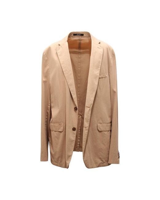 Paoloni Natural Blazers for men