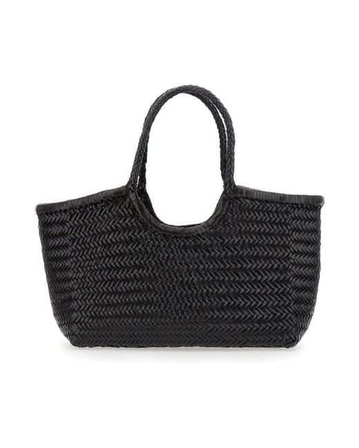 Dragon Diffusion Black Nantucket Basket Tote