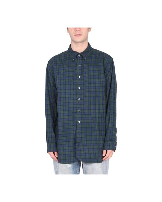 Engineered Garments Blue Casual Shirts for men