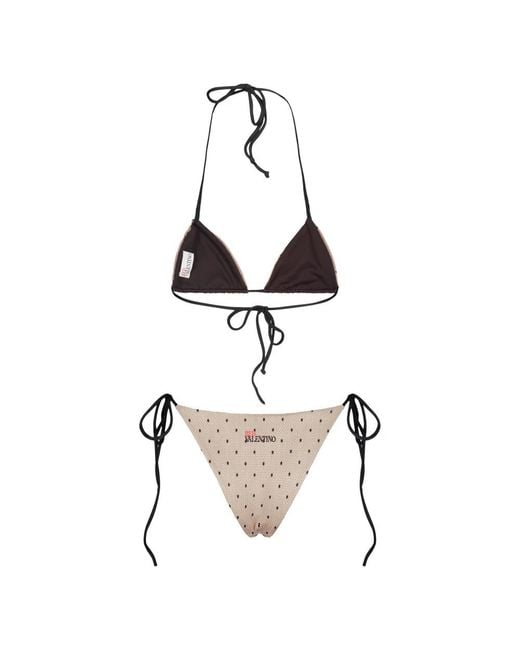 RED Valentino White Bikinis