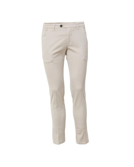 Roy Rogers Gray Chinos for men