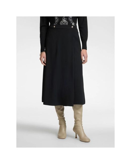 Midi Skirts di Elena Miro in Black