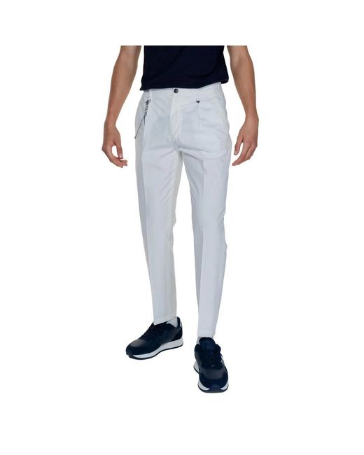 Antony Morato Blue Slim-Fit Trousers for men