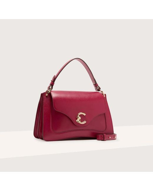 Bags > handbags Coccinelle en coloris Red