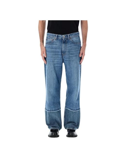 Our Legacy Blue Straight Jeans for men