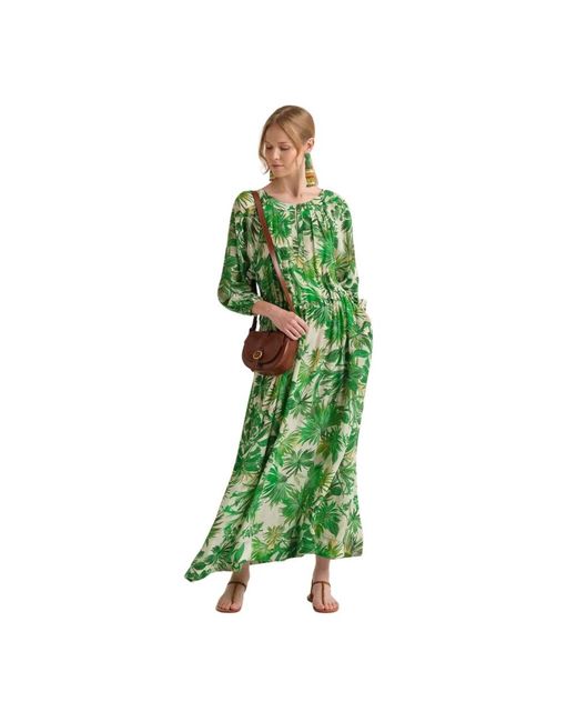 Maliparmi Green Maxi Dresses