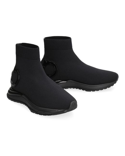 Ferragamo Black Sneakers