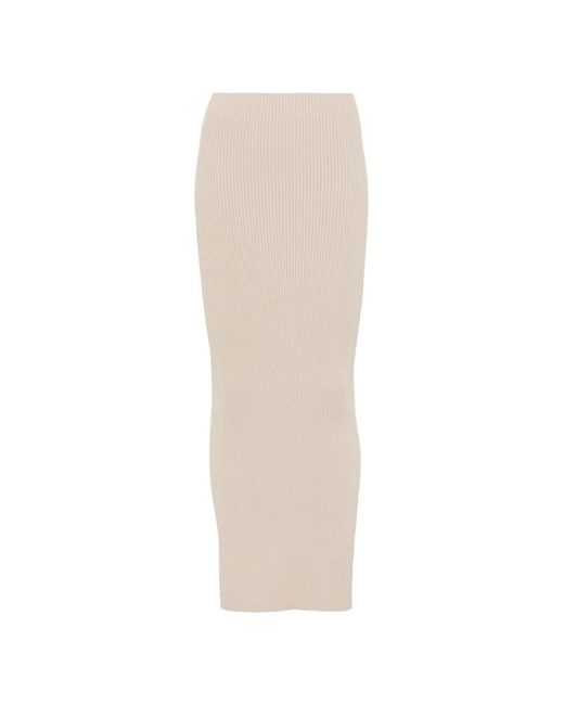 Max Mara Maxi Skirts in het Natural