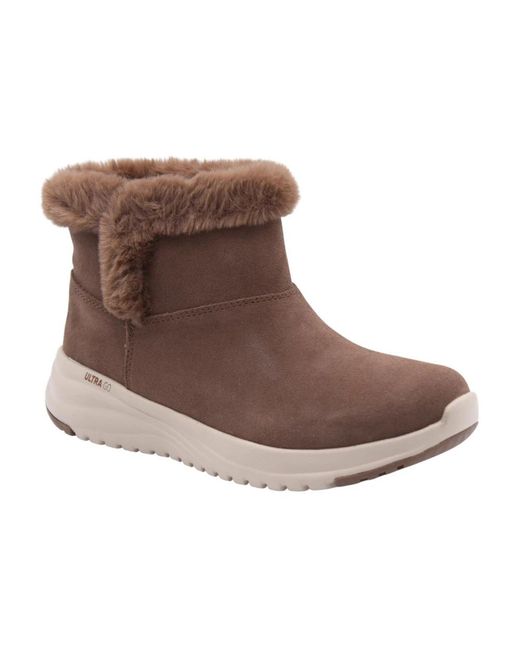 Skechers Brown Winter Boots