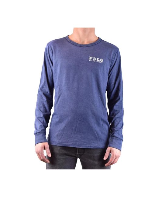 Polo Ralph Lauren Long Sleeve Tops in het Blue voor heren
