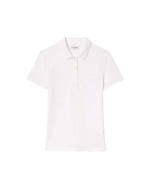 Lacoste White Polo Shirts