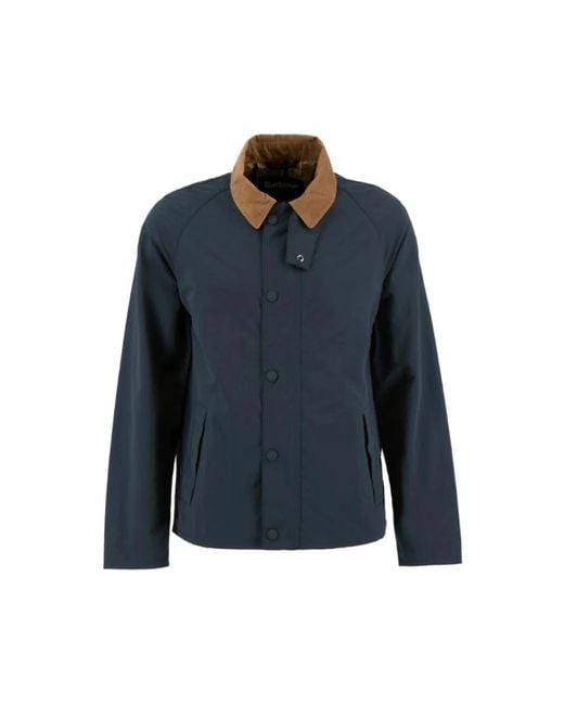 Light Jackets Barbour de hombre de color Blue