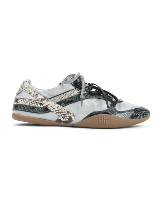 Miu Miu Multicolor Low Top Sneakers