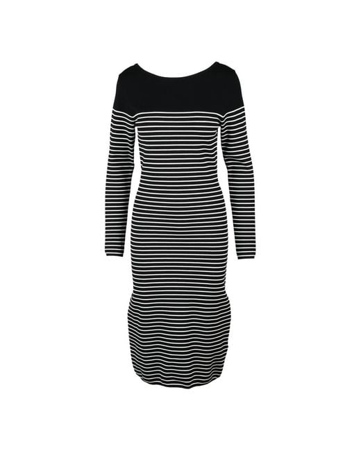 Max Mara Black Knitted Dresses