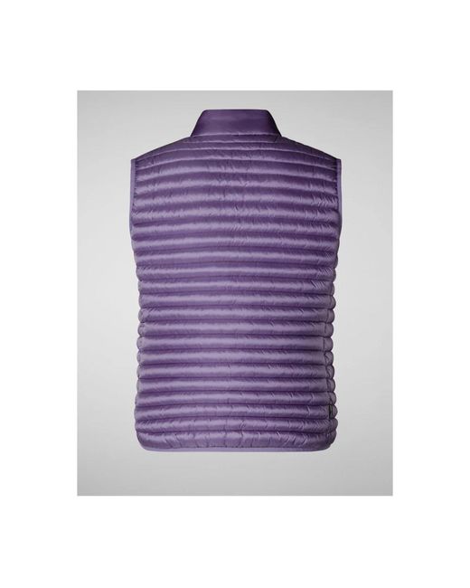 Save The Duck Vests in het Purple