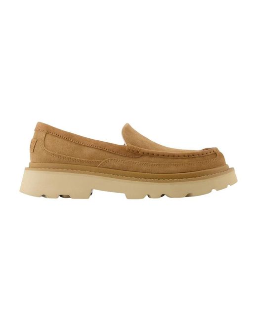 Ugg Schoenen ,Bruin ,Wol Ascot Lug Mocassins in het Natural voor heren