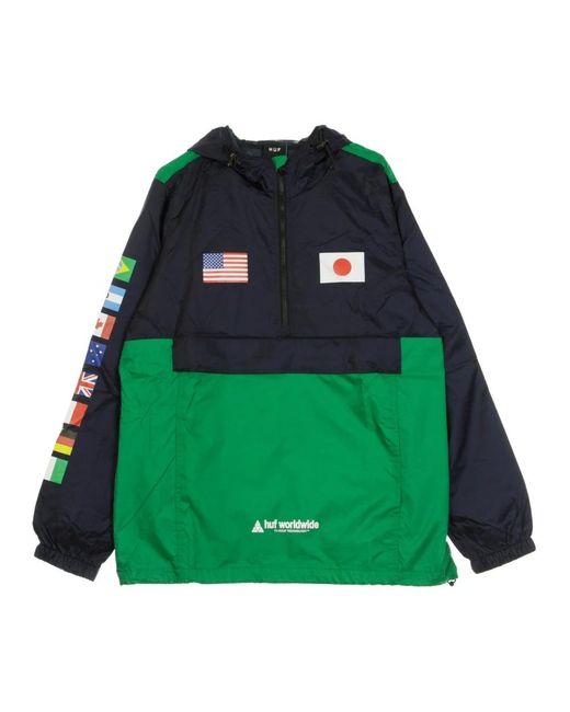 Light Jackets Huf pour homme en coloris Green