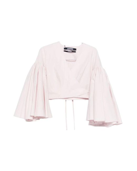 Blouses Jacquemus de color Pink