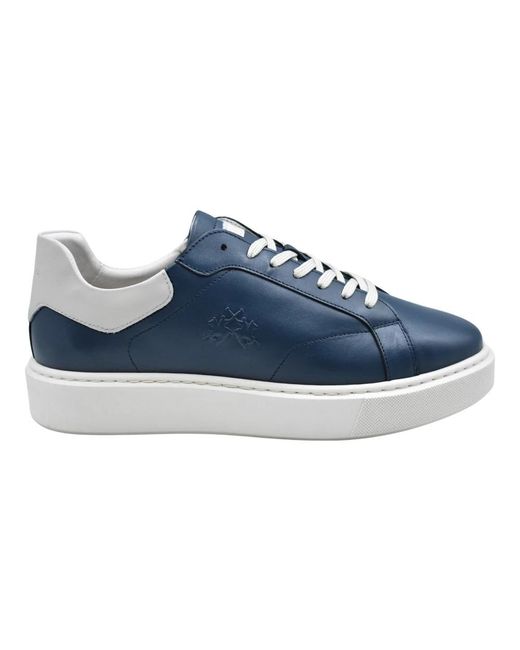 La Martina Blue Sneakers for men