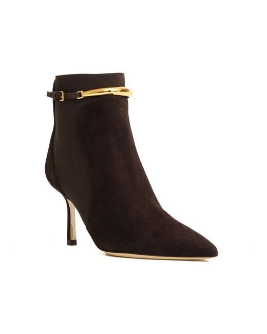 Ninalilou Brown Heeled Boots