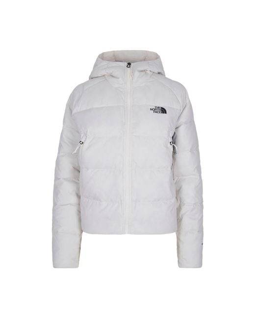 The North Face Fitness ,Wit ,Witte Winterjassen in het Gray