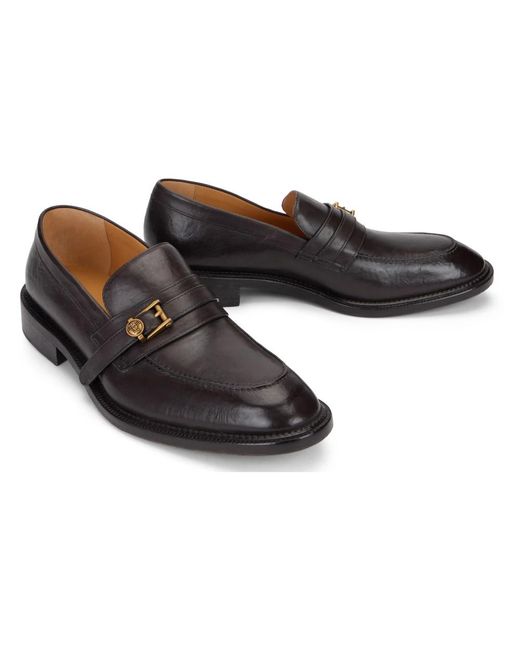 Versace Black Loafers for men