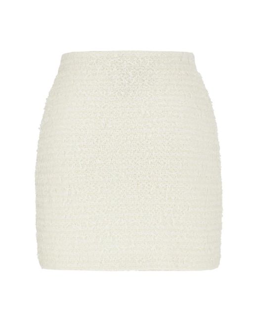 Self-Portrait White Short Skirts