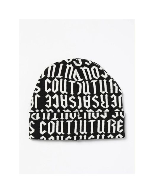 Versace Jeans Couture Black Beanies for men