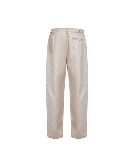 Jacquemus Gray Wide Trousers for men