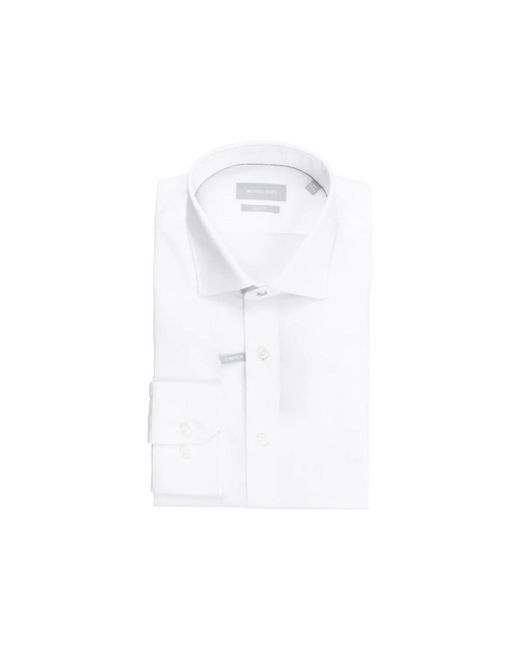 Camicia uomo design elegante di Michael Kors in White da Uomo
