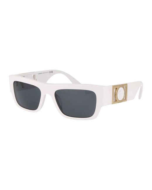 Versace White Sunglasses for men