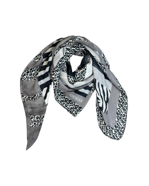 Guess Gray Scarves
