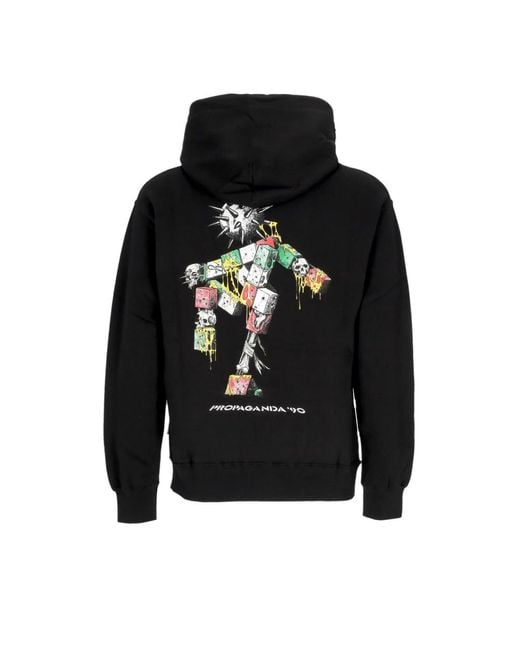 Propaganda Hoodies in het Black voor heren