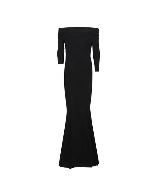Norma Kamali Black Gowns