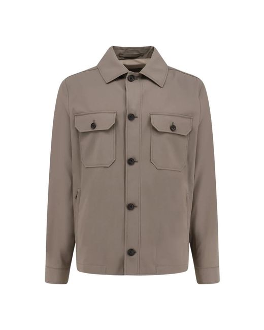 Light Jackets Corneliani pour homme en coloris Gray