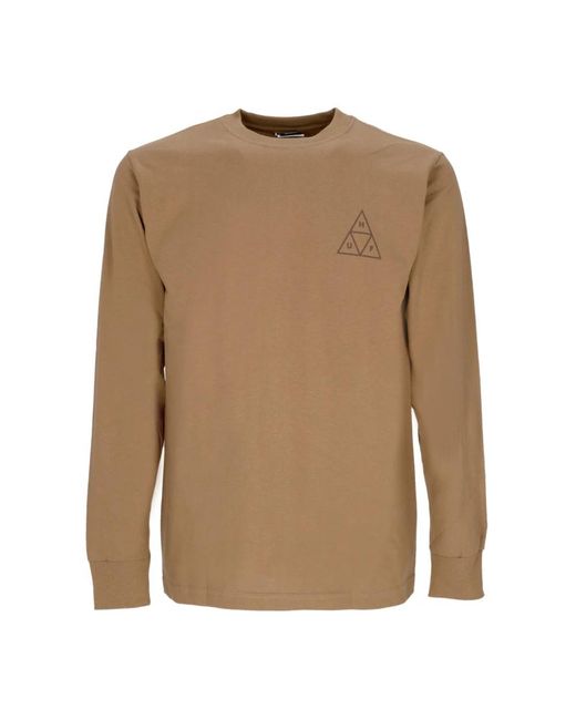Huf Brown Long Sleeve T-Shirts for men