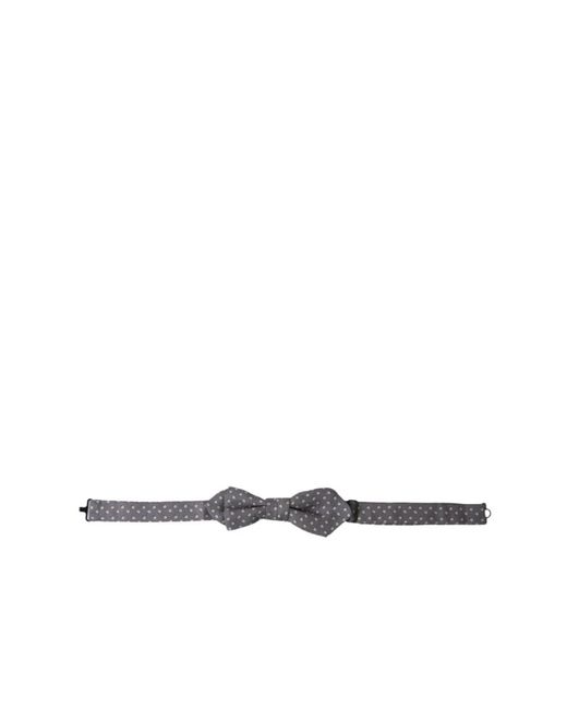Bowties di Dolce & Gabbana in Gray da Uomo