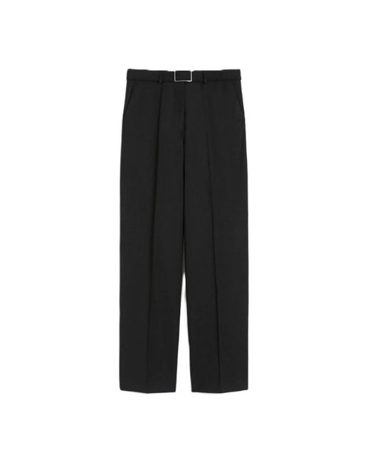 Max Mara Wijde Broek in het Black