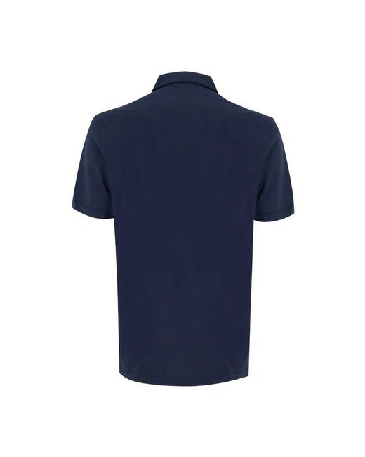 Kiton Blue Polo Shirts for men