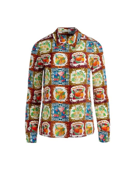 Alice + Olivia Shirts in het Multicolor