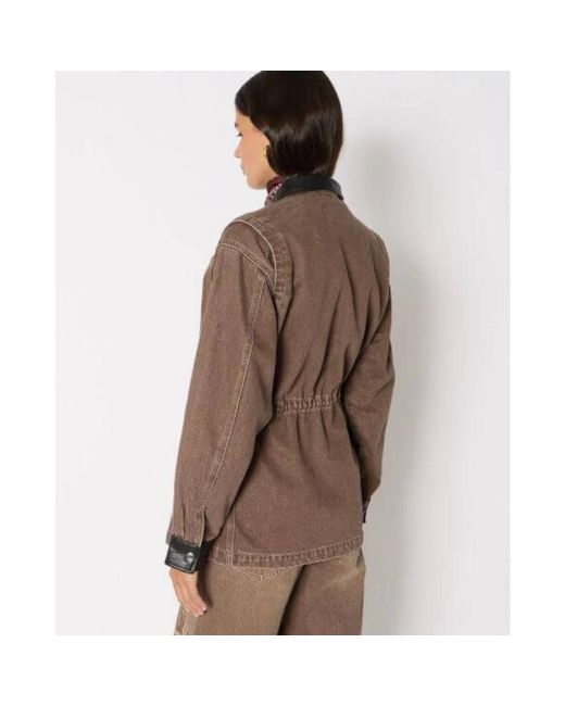Light Jackets Berenice de color Brown