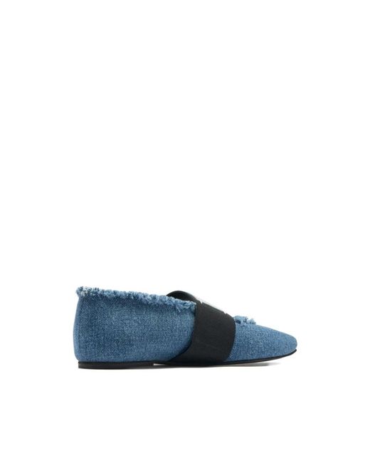 Givenchy Blue Ballerinas