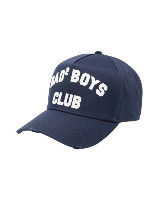 DSquared² Accessoires ,Blauw ,Katoen Baseball Cap in het Blue voor heren