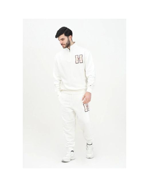 Tommy Hilfiger White Sweatpants for men