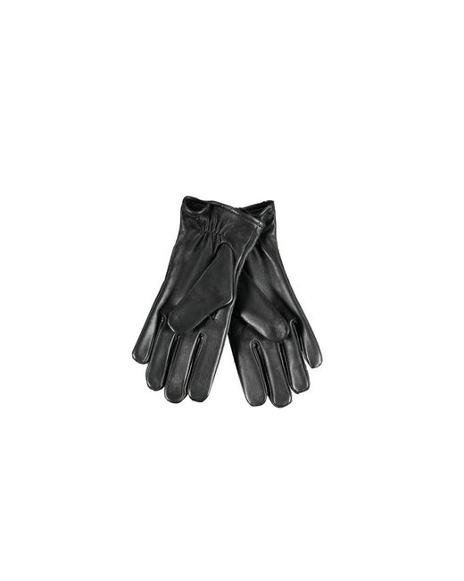 Guess Leren Handschoen in het Gray voor heren